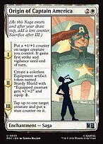 Glossy Finish Origin of Captain America (# 605 )