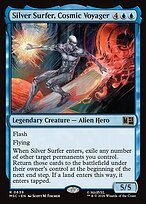 Glossy Finish Silver Surfer, Cosmic Voyager (# 639 )
