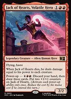 Glossy Finish Jack of Hearts, Volatile Hero (# 693 )
