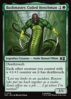 Glossy Finish Bushmaster, Coiled Henchman (# 716 )