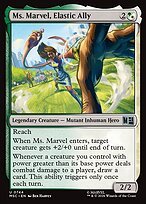 Glossy Finish Ms. Marvel, Elastic Ally (# 744 )