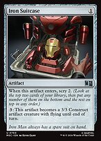 Glossy Finish Iron Suitcase (# 750 )