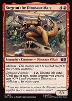 Glossy Finish Stegron the Dinosaur Man (# 810 )