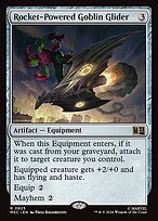 Glossy Finish Rocket-Powered Goblin Glider (# 825 )