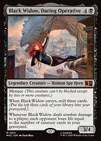 Glossy Finish Black Widow, Daring Operative (# 831 )