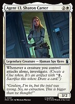 Matte Finish Agent 13, Sharon Carter (# 1 )