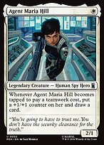 Matte Finish Agent Maria Hill (# 2 )