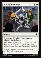 Matte Finish Borough Backup (# 7 )
