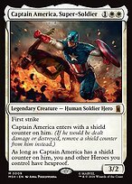 Matte Finish Captain America, Super-Soldier (# 9 )