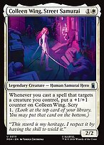 Matte Finish Colleen Wing, Street Samurai (# 13 )