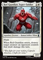 Matte Finish Red Guardian, Super-Soldier (# 34 )