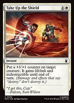 Matte Finish Take Up the Shield (# 39 )
