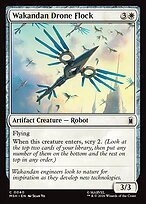 Matte Finish Wakandan Drone Flock (# 40 )