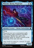 Matte Finish Wiccan, Rising Magician (# 83 )