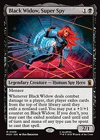 Matte Finish Black Widow, Super Spy (# 89 )
