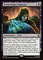 Matte Finish Doom Reigns Supreme (# 96 )