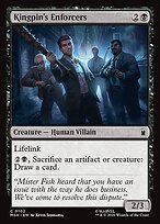 Matte Finish Kingpin's Enforcers (# 102 )