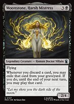 Matte Finish Moonstone, Harsh Mistress (# 107 )