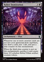 Matte Finish Robot Domination (# 111 )