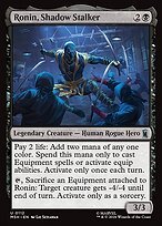 Matte Finish Ronin, Shadow Stalker (# 112 )