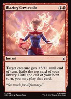 Matte Finish Blazing Crescendo (# 125 )