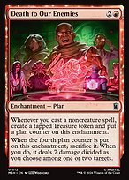 Matte Finish Death to Our Enemies (# 127 )