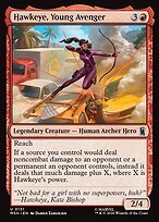 Matte Finish Hawkeye, Young Avenger (# 131 )