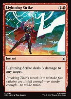 Matte Finish Lightning Strike (# 142 )
