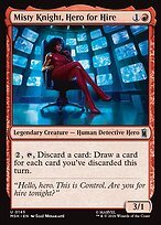 Matte Finish Misty Knight, Hero for Hire (# 145 )