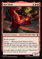 Matte Finish Red Hulk (# 149 )