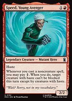 Matte Finish Speed, Young Avenger (# 152 )