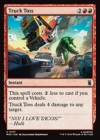 Matte Finish Truck Toss (# 157 )