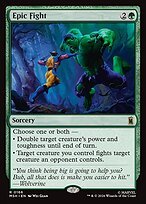 Matte Finish Epic Fight (# 166 )