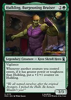 Matte Finish Hulkling, Burgeoning Bruiser (# 173 )