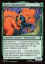 Matte Finish Reptil, Dinomorpher (# 182 )