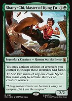 Matte Finish Shang-Chi, Master of Kung Fu (# 187 )