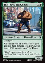 Matte Finish The Thing, Ben Grimm (# 190 )