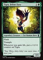 Matte Finish Tigra, Feline Fury (# 191 )