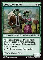 Matte Finish Undercover Skrull (# 194 )