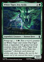 Matte Finish White Tiger, Ava Ayala (# 196 )