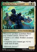Matte Finish Black Panther, Vanguard (# 207 )
