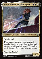 Matte Finish Black Widow, Double Agent (# 208 )