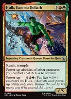 Matte Finish Hulk, Gamma Goliath (# 215 )