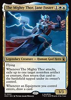 Matte Finish The Mighty Thor, Jane Foster (# 222 )