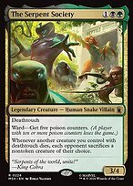 Matte Finish The Serpent Society (# 226 )