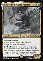 Matte Finish Winter Soldier, Icy Assassin (# 239 )