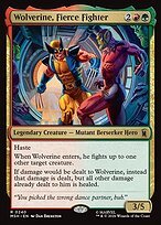 Matte Finish Wolverine, Fierce Fighter (# 240 )