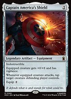 Matte Finish Captain America's Shield (# 244 )
