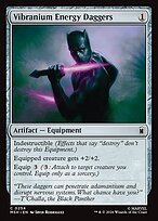 Matte Finish Vibranium Energy Daggers (# 254 )