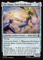 Matte Finish Viv Vision, Teen Synthezoid (# 256 )